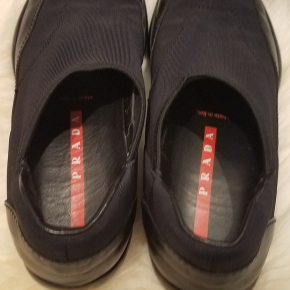 AUTHENTIC PRADA MEN'S SHOES USA SIZE 7 MADE IN ITALY. - Picture 6 of 11